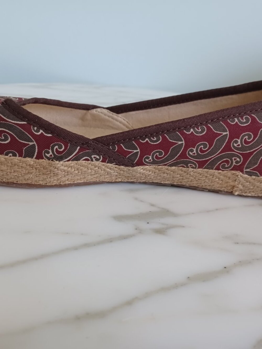 UGG Womens Shoes Flats Indah Marrakech Espadrilles Size 9 - Picture 4 of 13